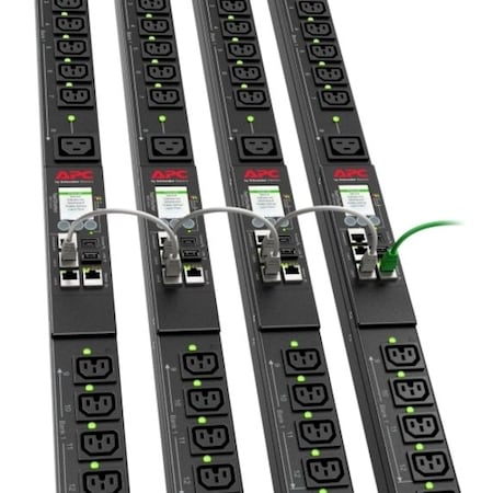 Apc Power Strip, Switched, (21) C13/C15, (3) C19/C21, L21-20P, 6 ft., Black APDU9961